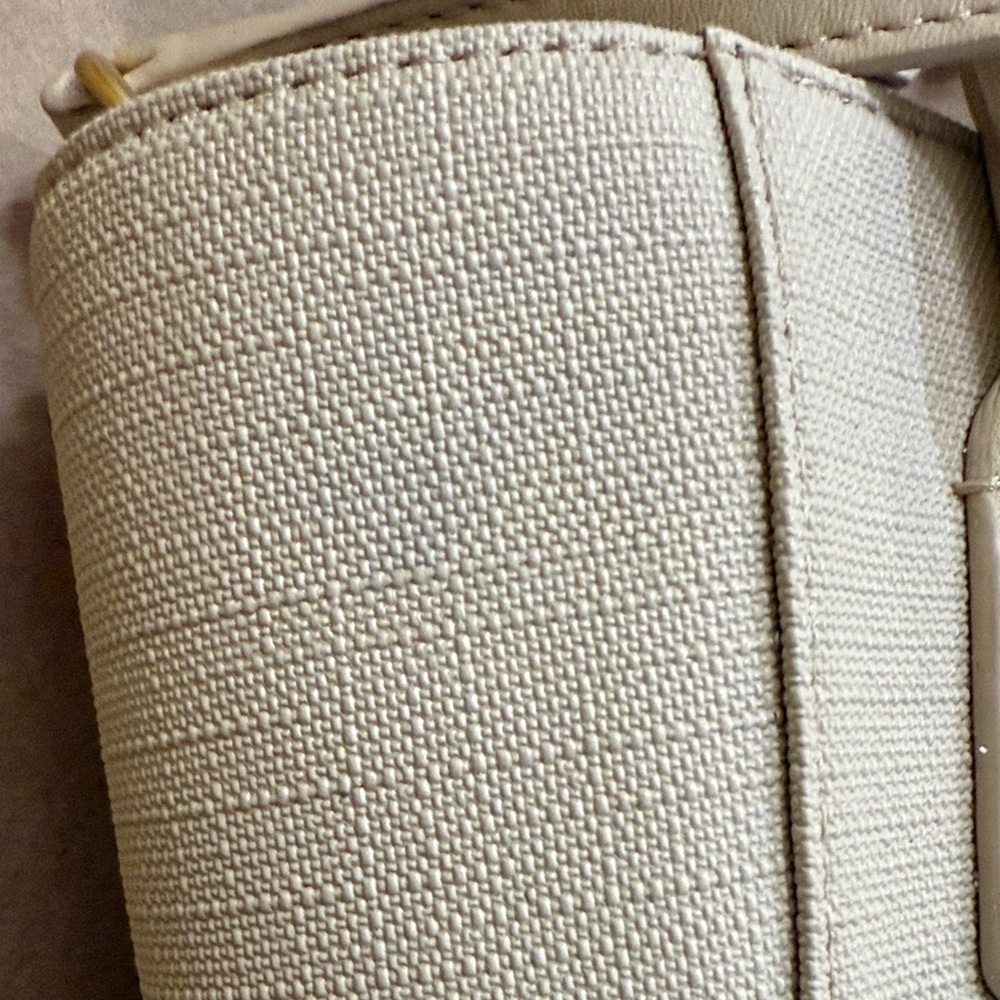 Retired Dagne Dover Tiny Tote in Linen Women's Handbag - Picture 14 of 16